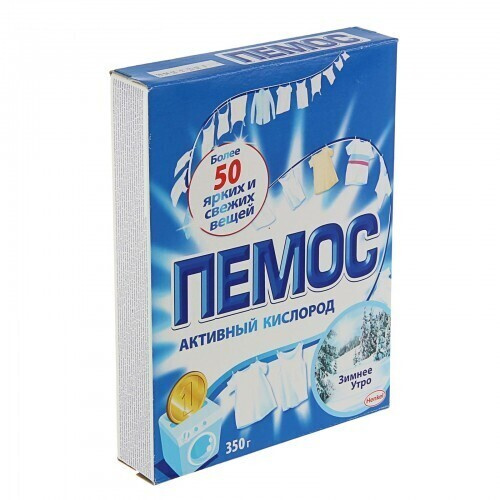 Стиральный порошок автомат Пемос Зимнее утро, 350 г - купить с ...