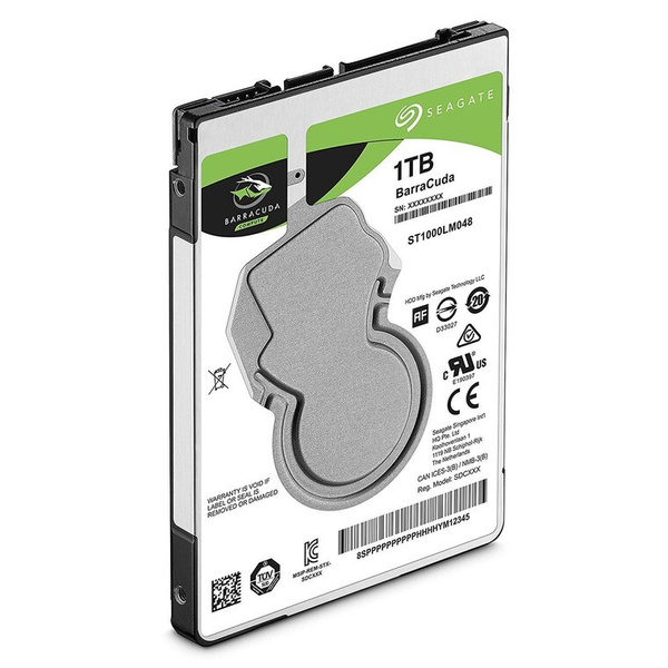 Жесткий диск HDD Seagate Barracuda ST1000LM048 1000 Гб HDD Внутренний ...