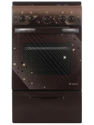 Плита Gefest 5100-02 0010, газовая, коричневый - купить по выгодной ...
