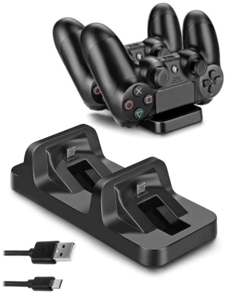 Зарядная док-станция для геймпада DualShock 4 на PS4, зарядка для ...