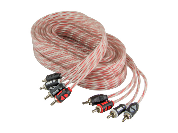 Кабель RCA, 4 канала, 5м, витая пара, Aura RCA-A154 MkII - купить с ...