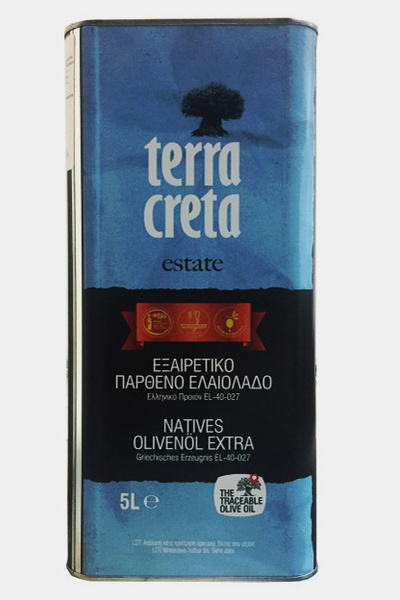 ОЛИВКОВОЕ МАСЛО Terra Creta Estate Extra Virgin 5л - НОВЫЙ УРОЖАЙ 2023 ...
