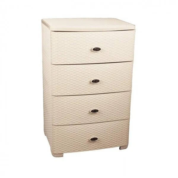 Комод Альтернатива Комод_1211172_Альтернатива, 55.5x44.5x87.5 см, 4 ящ ...