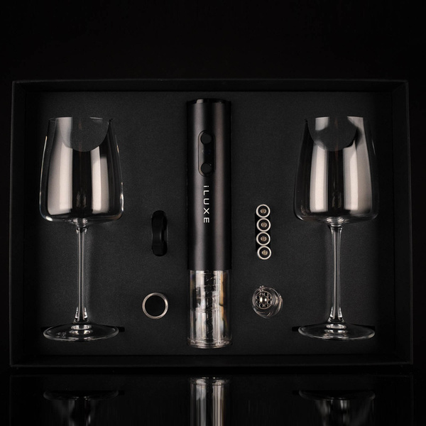 Подарочный набор сомелье iLUXE The Full Supreme, черный купить на OZON ...