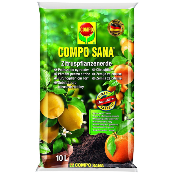 Грунт для цитрусов COMPO SANA 10 л - купить по низкой цене в интернет ...