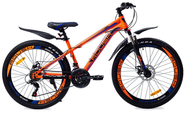 Велосипед горный ROUSH 26" MD200-4, стальная рама, 21 скорость ...