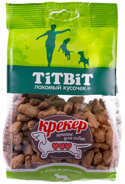 Печенье крекер для собак с мясом ягненка, 250 г