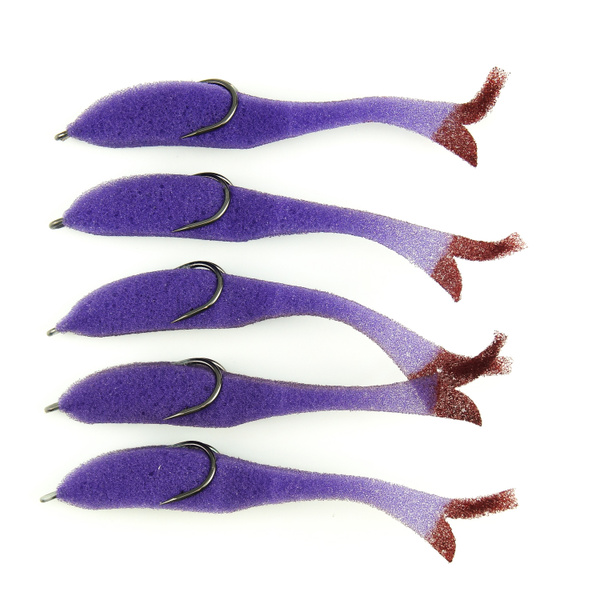 Поролоновая рыбка YAMAN Devious Minnow на двойнике, 105 мм, цвет 13 ( 5 ...