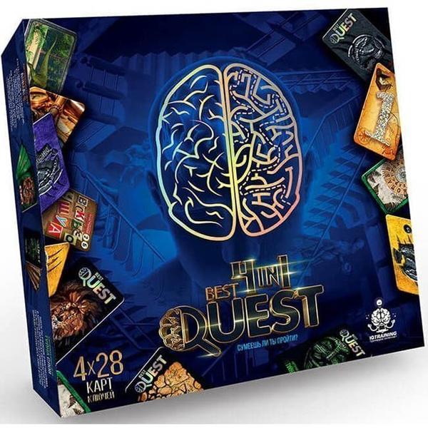 Настольная игра-квест 4 в 1 - купить с доставкой по выгодным ценам в ...