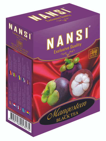 NANSI / Чёрный чай " НАНСИ " Мангустин 100 грамм - купить с доставкой ...