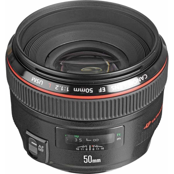 Объектив Canon EF 50mm f/1.2L USM - купить по выгодной цене в интернет ...