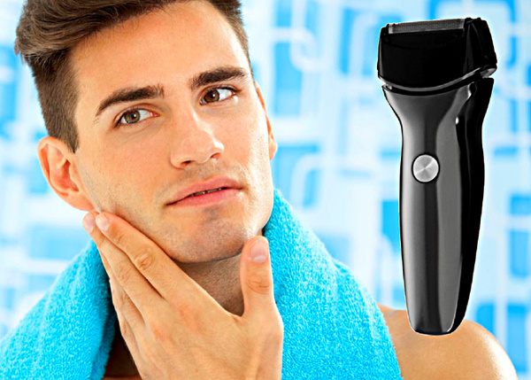 Электробритва DEXP сеточная/бритьё сухое/влажное/3 секции/индикатор ...