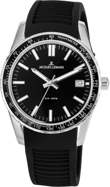 Наручные часы Jacques Lemans 1-2060A, кварцевые спортивные часы Жак ...