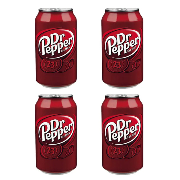 Напиток Dr. Pepper (4 шт. по 330 мл) - купить с доставкой по выгодным ...