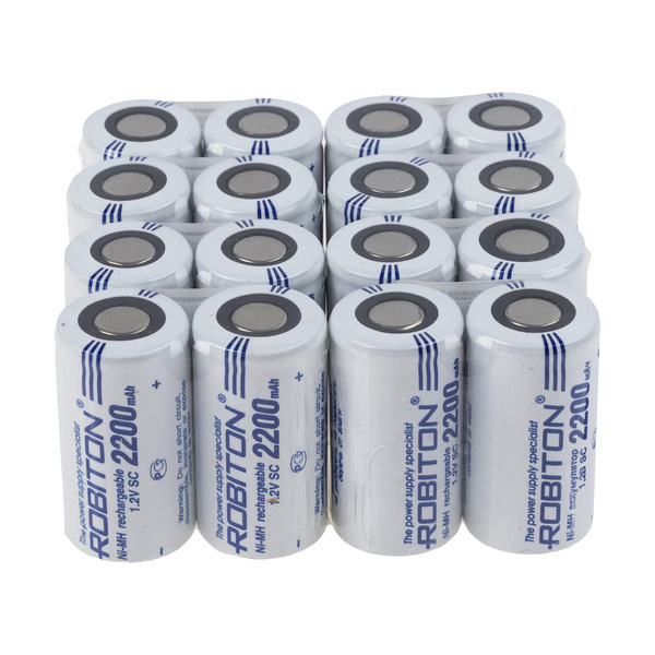Аккумуляторная банка ROBITON 2200МНSC High Power, Ni-МН, 1.2 В, 2200 ...