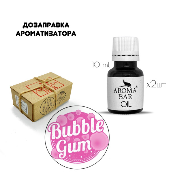 AROMA BAR Ароматизатор автомобильный, Жевательная резинка, 10 мл ...