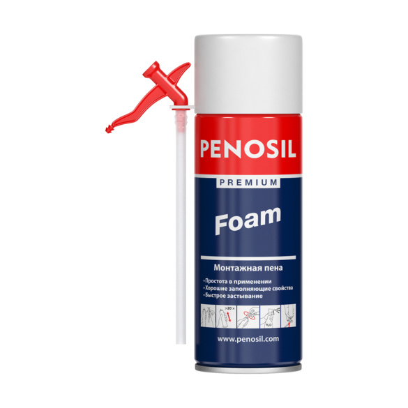 Профессиональная монтажная пена Penosil PREMIUM FOAM купить по выгодной ...