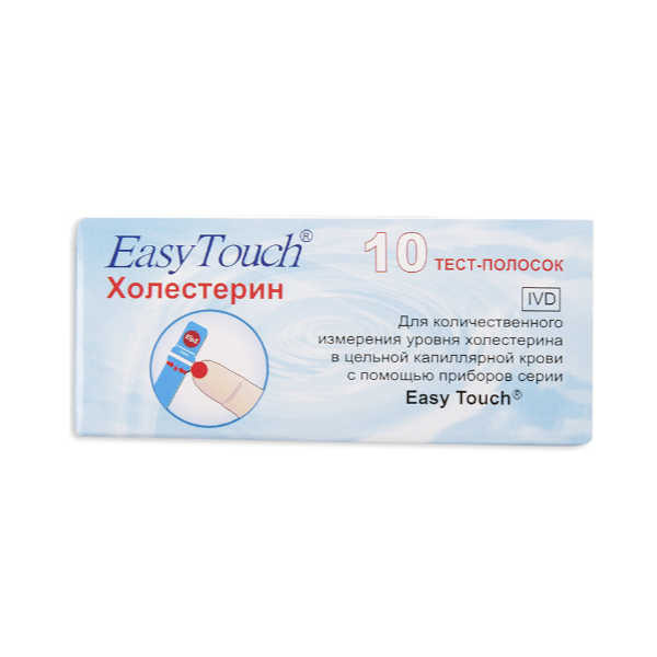 Тест-полоски EasyTouch №10 / на холестерин / - купить с доставкой по ...
