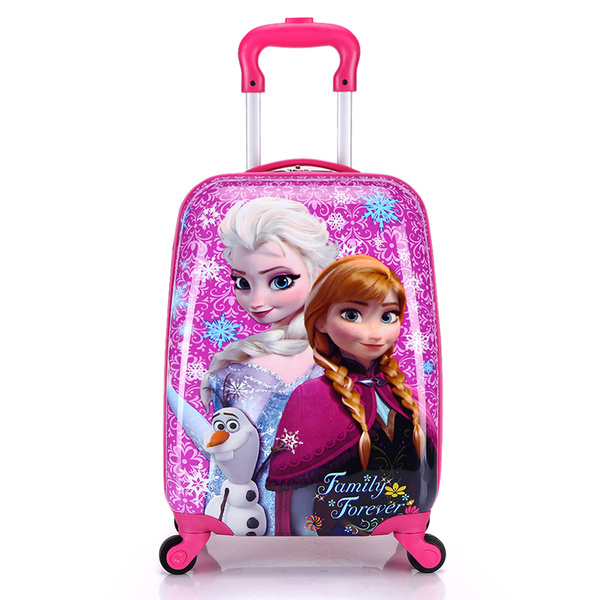Чемодан детский дорожный Frozen "Холодное Сердце" с ручкой, чемодан для ...