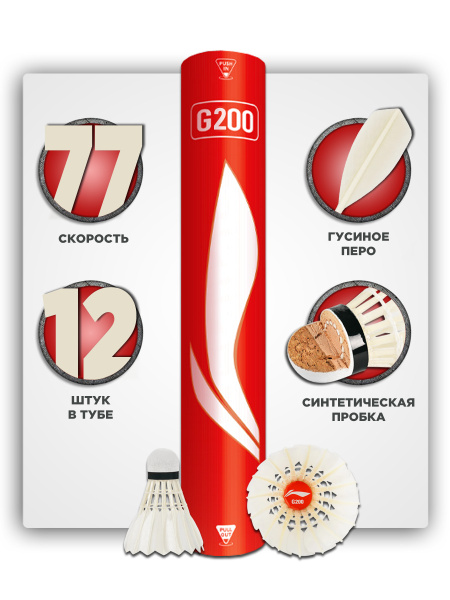 LI-NING Волан, 12 шт - купить с доставкой по выгодным ценам в интернет ...