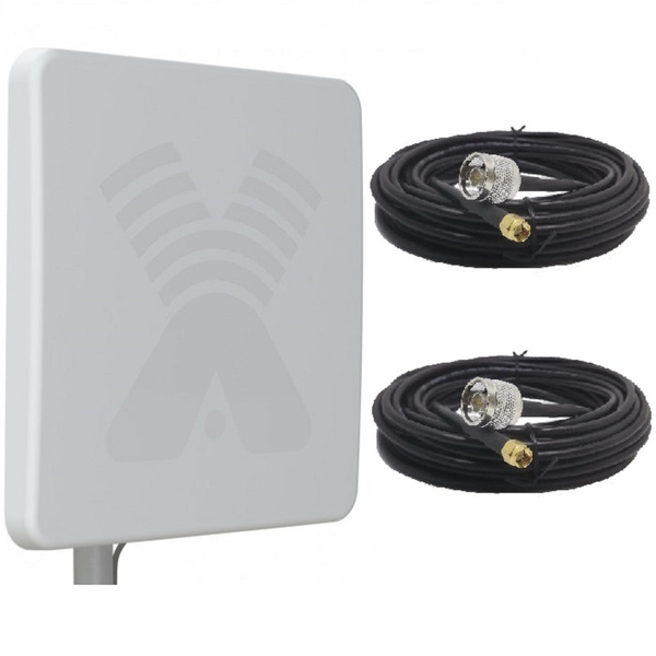 Antex Agata MIMO 2x2 антенна внешняя с 2-мя 10 м кабелями разъем Sma ...