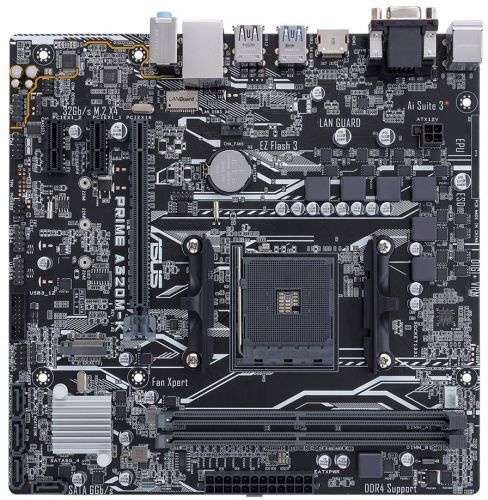 Материнская плата ASUS PRIME A320M-K купить по низкой цене с доставкой ...