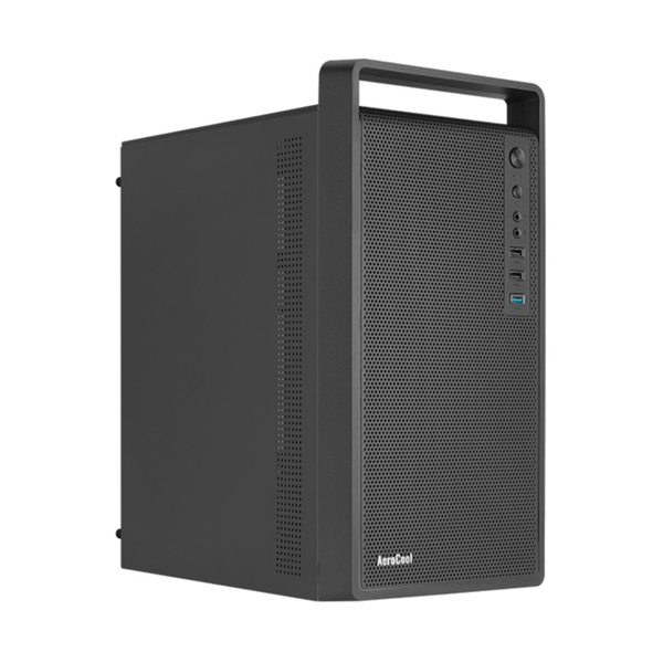 Корпус MiniTower AeroCool CS-109-S-BK-v1 (mATX, USB3x1, USB2x2, 120mm ...