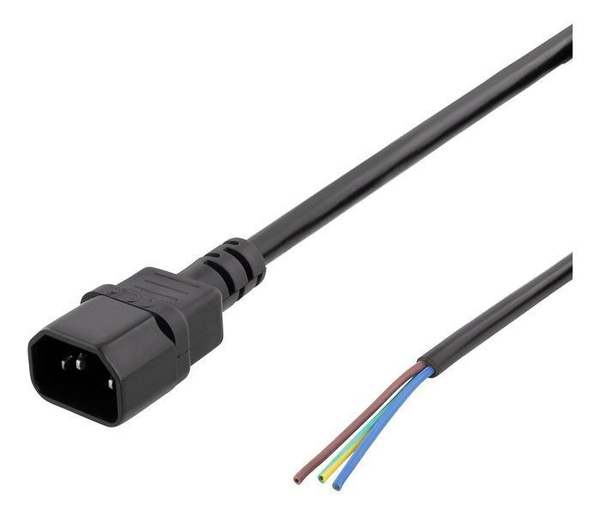 Кабель монтажный с разъемом C14 (1,5 м) для ЭПРА Nanolux серий TN OG ...