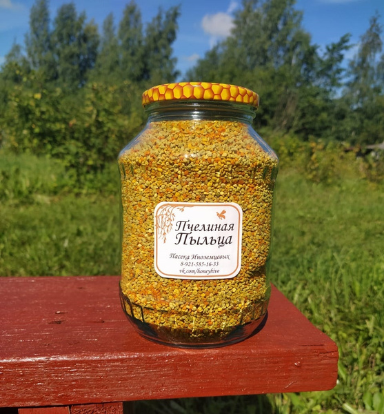 Пыльца цветочная (пчелиная обножка) 900 гр. Урожай 2023 г. Пасека ...