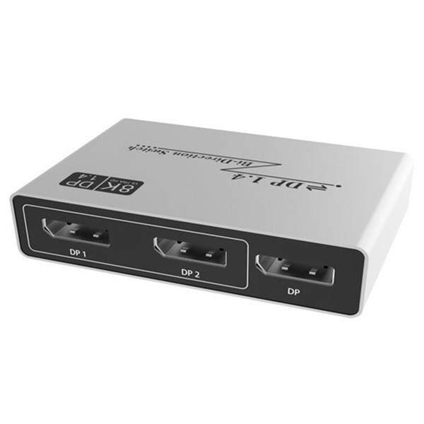 Разветвитель DP1.4 переключатель 2X1 DP1.4 на DP1.4 поддержка ...