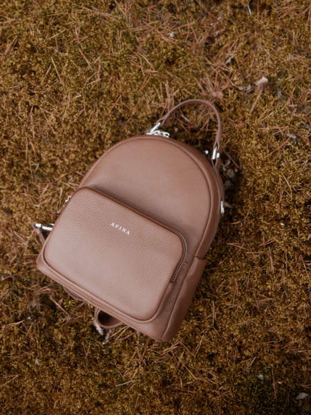 Рюкзак женский городской AFINA натуральная кожа / сумка-рюкзак / для ...