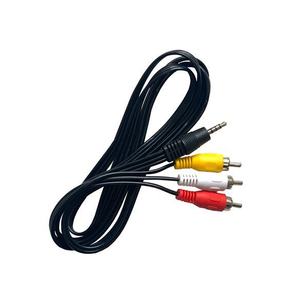 Кабель RCA, 3.5 мм Cadena TRRS – 3RCA - купить по низкой цене в ...