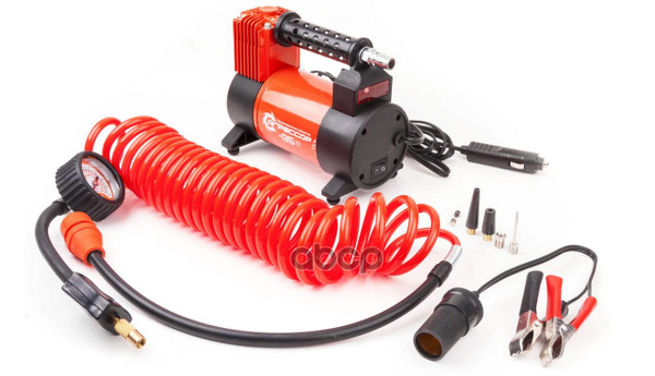 Agr-35_компрессор Агрессор 35л/Мин 12v/14a 180w 10атм, Шл.5м, Метал ...