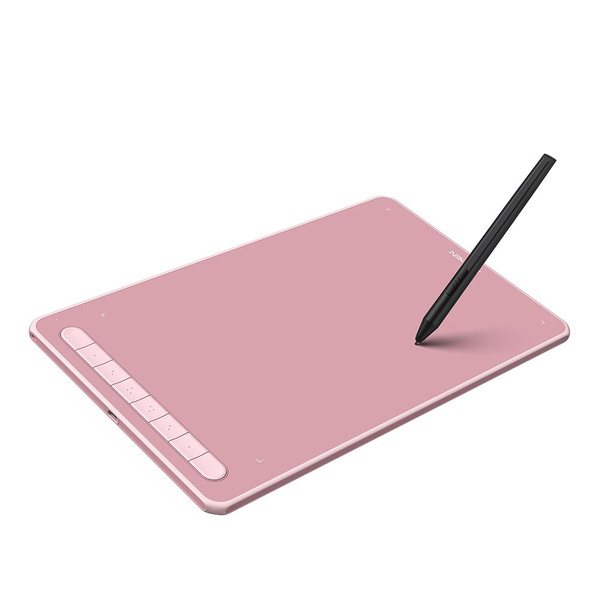 Графический планшет XPPen, A4, Android, Linux, 8192 уровня, розовый ...