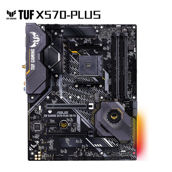 Материнская плата ASUS TUF GAMING X570-PLUS (WI-FI) купить по низкой ...