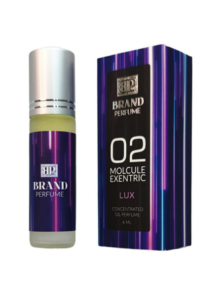 BRAND PERFUME масляные духи Molcule 02 Lux / Молекула 02 Люкс (6 мл ...