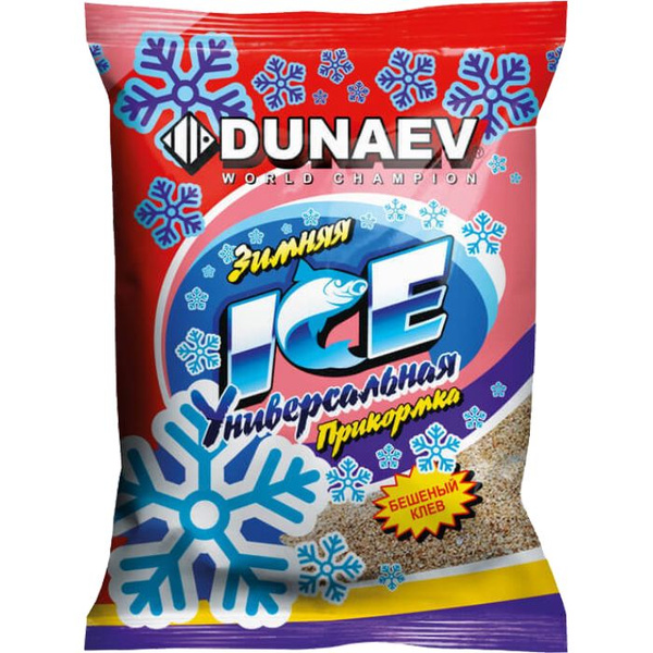 Прикормка натуральная зимняя Dunaev ICE КЛАССИКА Ваниль 0.75 кг ...