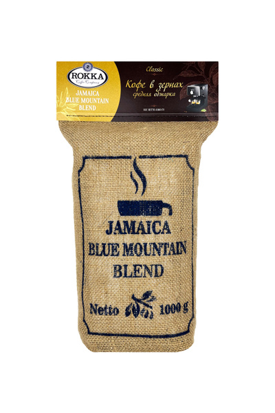 Кофе в зернах "Рокка" Ямайка Блю Маунтин (Jamaica Blue Mountain) бленд ...