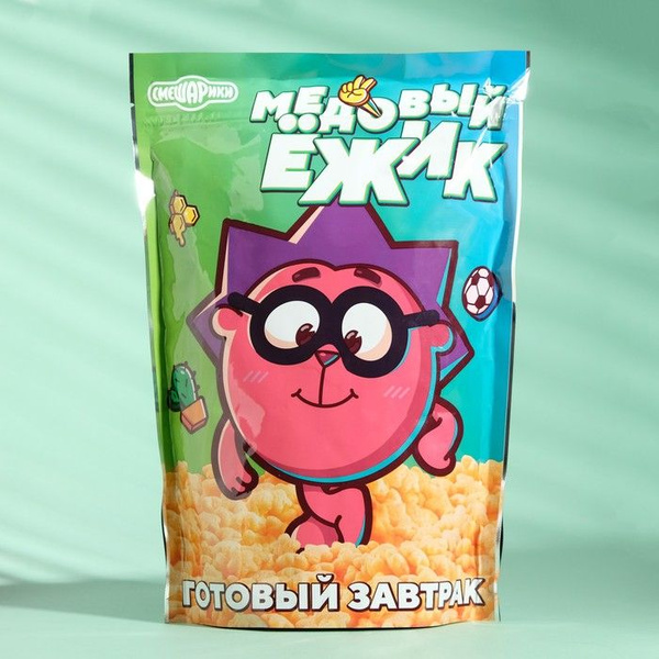 Завтрак готовый звездочки медовые "Медовый Ежик", 400 г - купить с ...