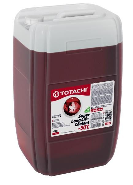 Антифриз TOTACHI SUPER LONG LIFE COOLANT_красный, Готовый раствор ...