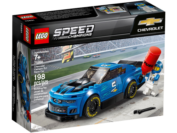 Lego speed champions chevrolet camaro zl1 race car 75891 on sale