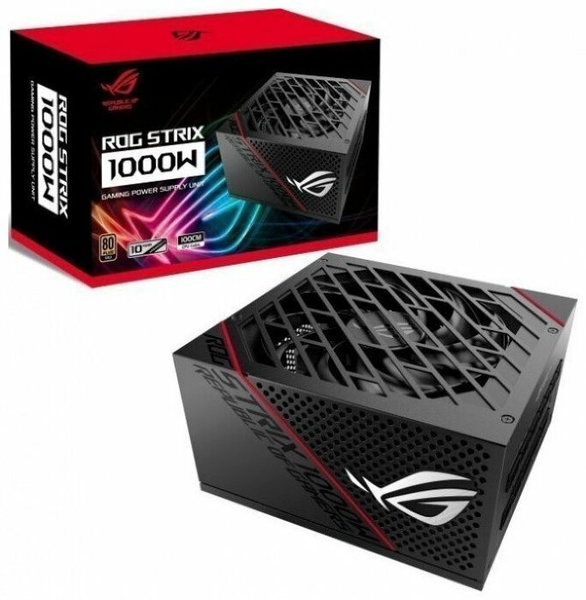 Блок питания компьютера ASUS ROG-STRIX-1000G, 1000 Вт (ROG-STRIX-1000G ...