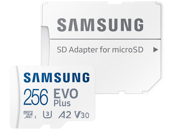 Карта памяти Samsung EVO Plus 256 ГБ - купить с доставкой по выгодным ...
