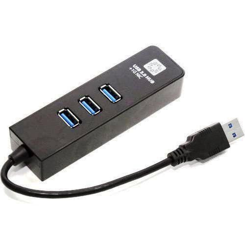Сетевая карта RJ-45 5Bites UA3-45-04BK USB3.0 на LAN Ethernet кабель ...