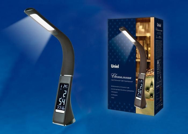 Лампа настольная Uniel TLD-542 Black/LED/300Lm/5000K/Dimmer - купить по ...