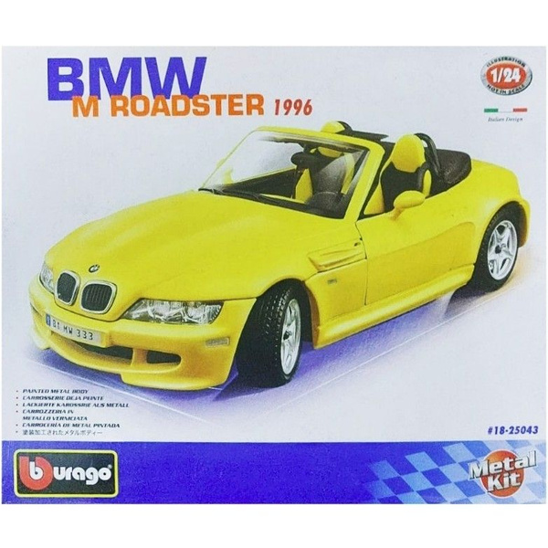 BMW M Roadster 1996 1:24 сборная металлическая модель автомобиля ...