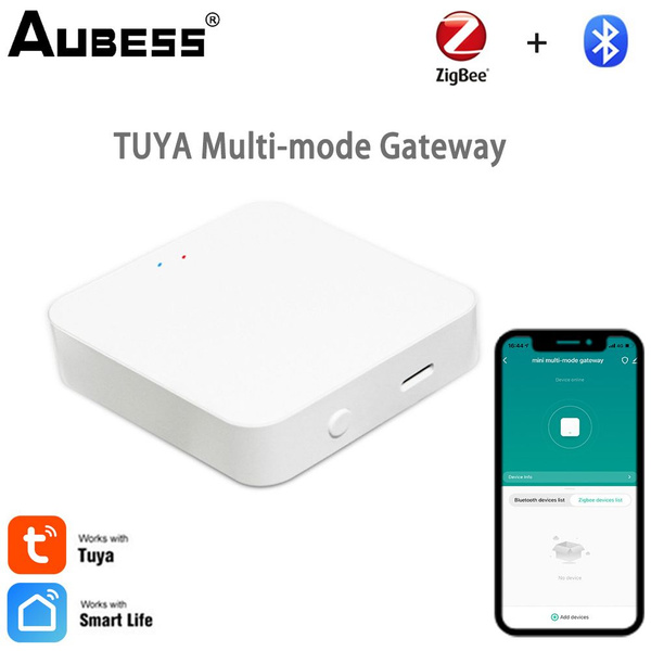 Беспроводной хаб для умного дома Tuya Zigbee 3,0, хаб с дистанционным ...