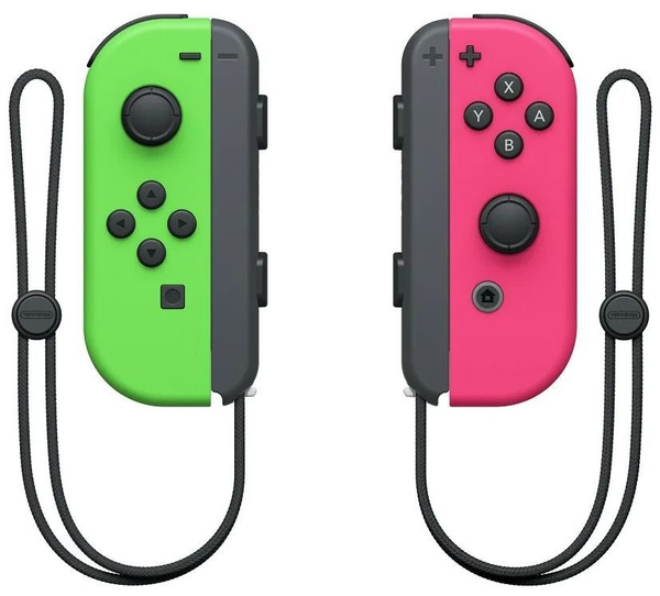 Джойстик Nintendo, для Nintendo Switch, розовый, зеленый - купить по ...