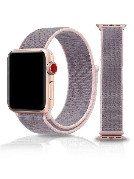 Ремешок для Apple Watch 42 mm 44 mm 45 mm тканевый нейлоновый на ...