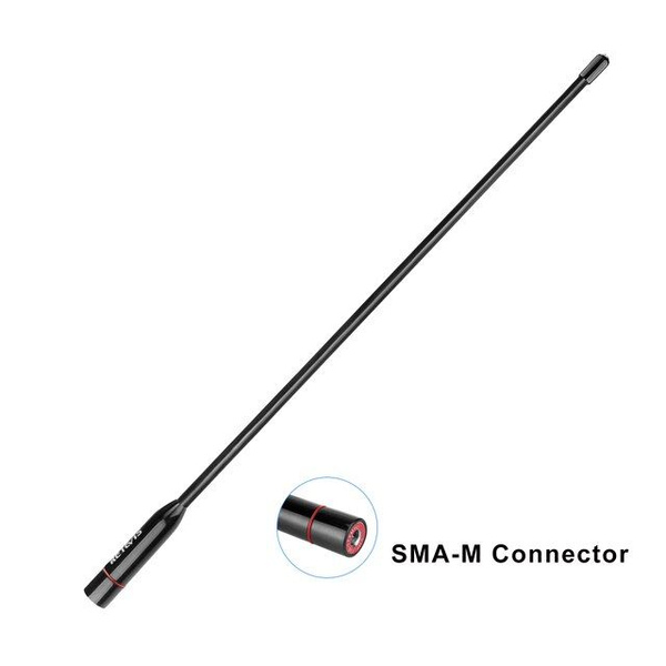 Антенна для рации Retevis HA06 (SMA-Male), VHF (136-174) МГц 2.15dBi ...